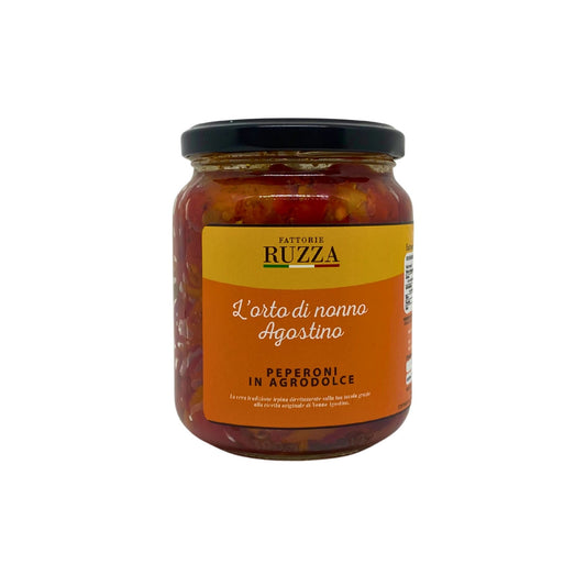 Vasetto di Peperoni in Agrodolce biologici Fattorie Ruzza dell'Irpinia