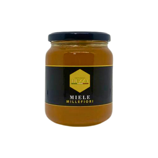 Vasetto di Miele Millefiori biologico Fattorie Ruzza dell'Irpinia 500g