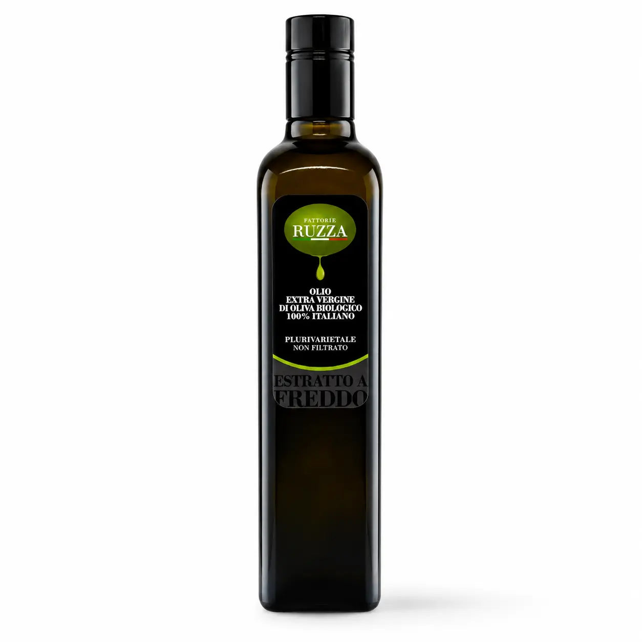 Olio EVO biologico Ravece 60% – bottiglia 500 ml Fattorie Ruzza, Fontanarosa Irpinia