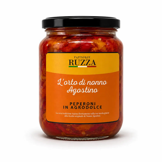 Peperoni in agrodolce irpini – ricetta di nonno Agostino, conserva artigianale Fattorie Ruzza